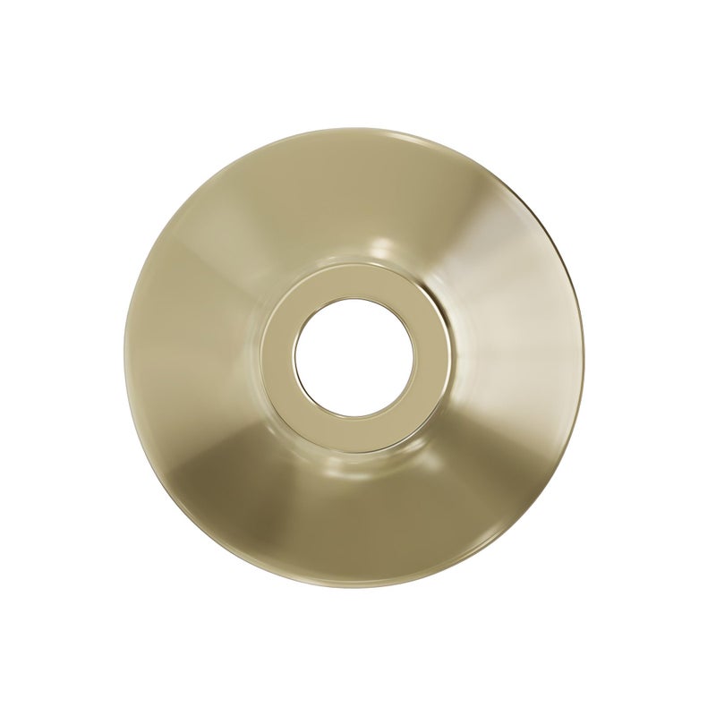 Jones Stephens E80050 1/2" CTS 5/8" OD PB Flange LOW PAT 2-1/2 Polished Brass - Image 3